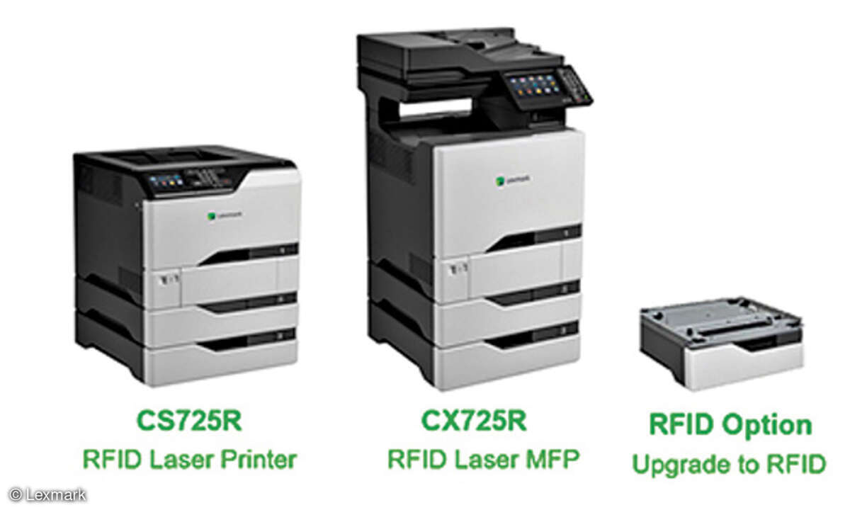 RFID-Drucker-Familie von Lexmark