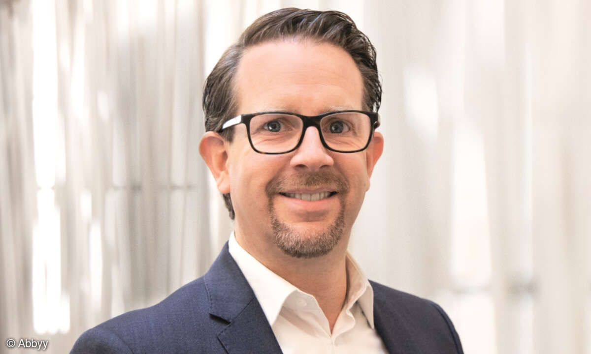 Markus Pichler, Vice President of Sales Europe und Geschäftsführer Abbyy Europe