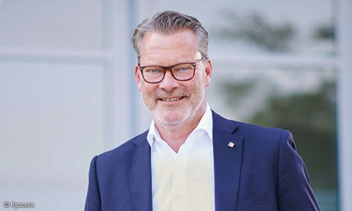 Stephen Schienbein, Vertriebs-direktor Kyocera Document Solutions Deutschland