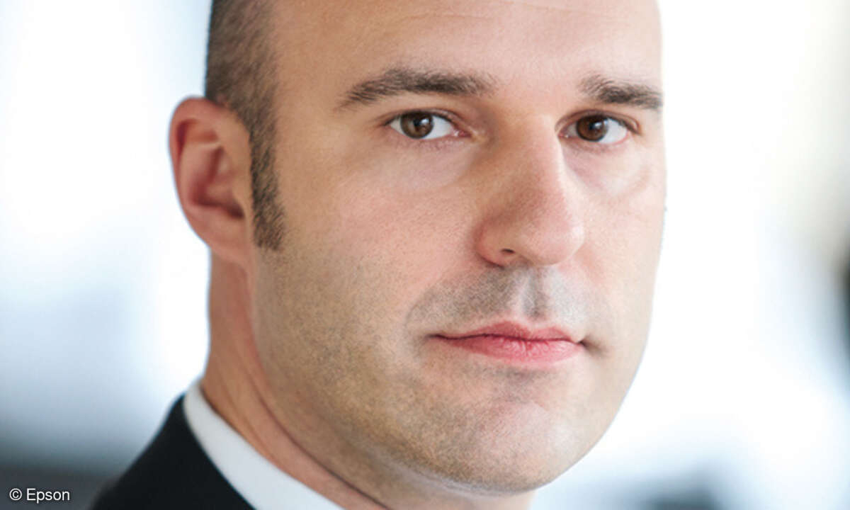 Michael Rabbe, Head of Business Sales der Epson Deutschland