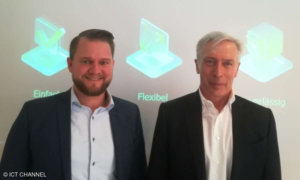 Thomas Sandner und Gerald Hofmann, Veeam