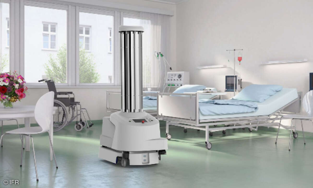IFR UV Desinfektions Roboter