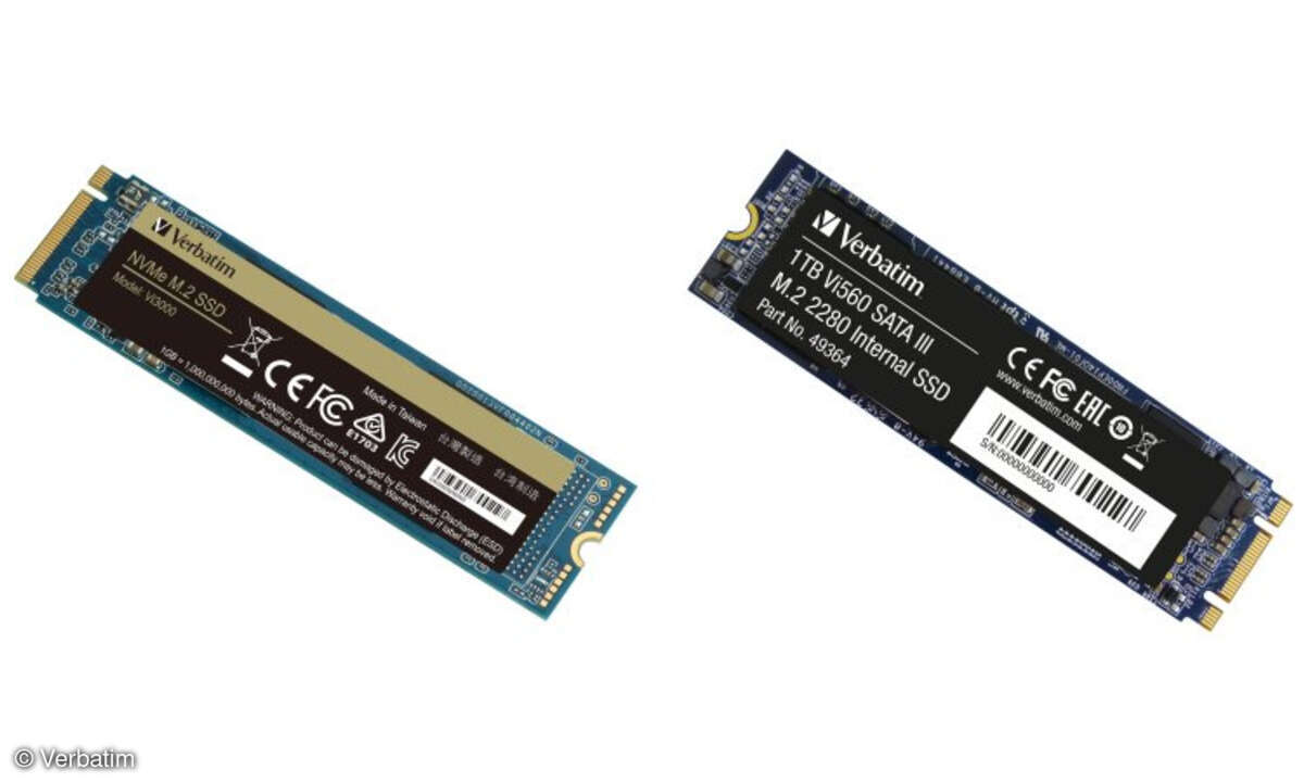 Verbatim-SSDs Vi3000 und Vi560