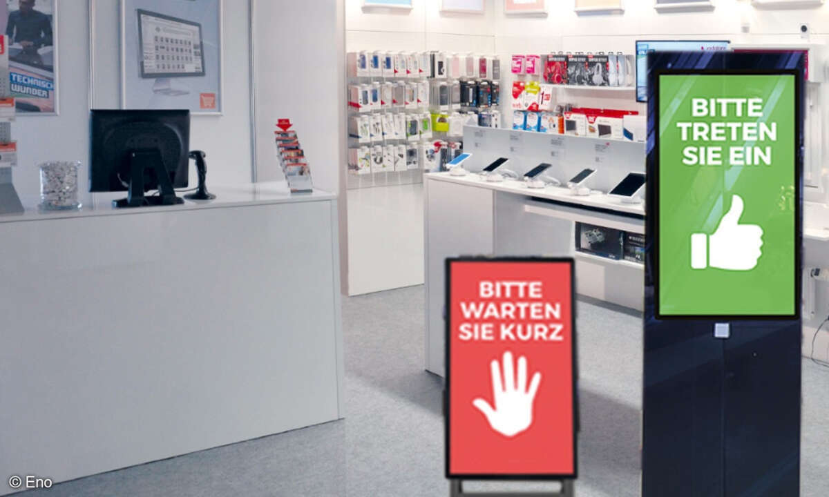 Eno unterstützt seine Händler bei der Zutrittssteuerung am PoS