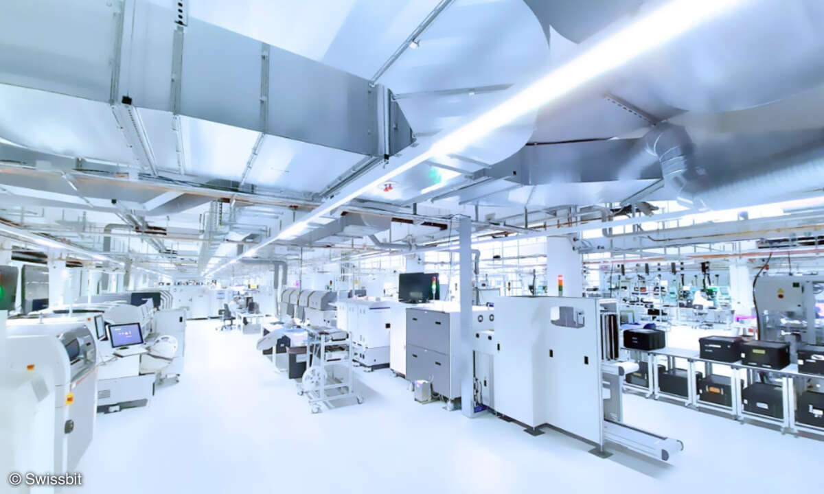 Im Swissbit-Werk in Berlin werden Speicher- und Sicherheitsmodule für den industriellen Einsatz gefertigt