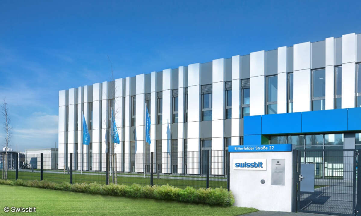 Das Swissbit-Werk in Berlin