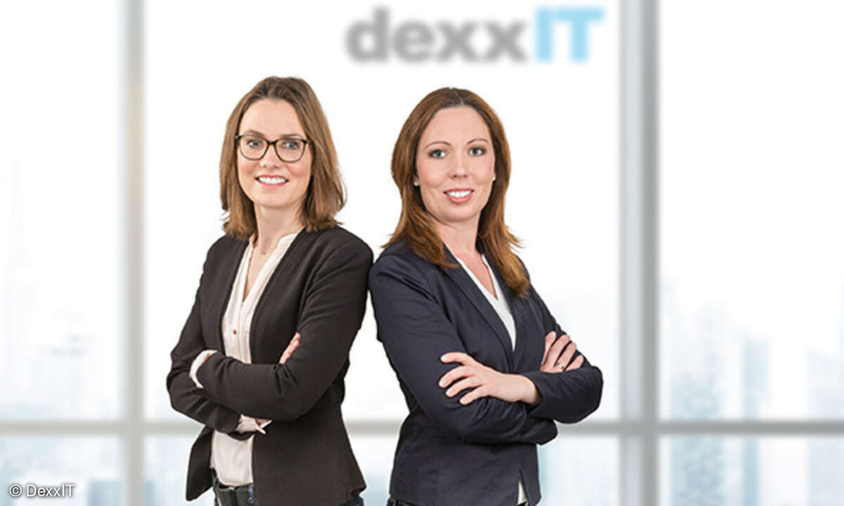 Die beiden Vertriebs­chefinnen von DexxIT: Judith Öchsner (links)  und Stefanie Gundlach