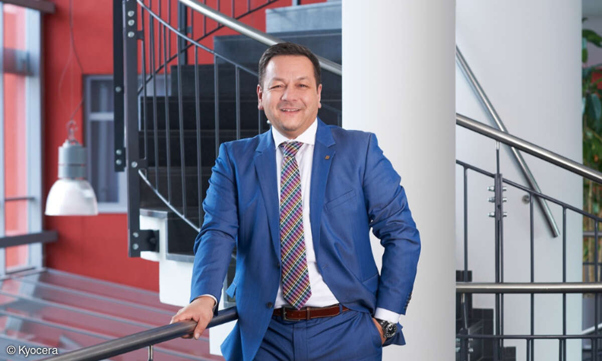 Dietmar Nick, Geschäftsführer der Kyocera Document Solutions Deutschland