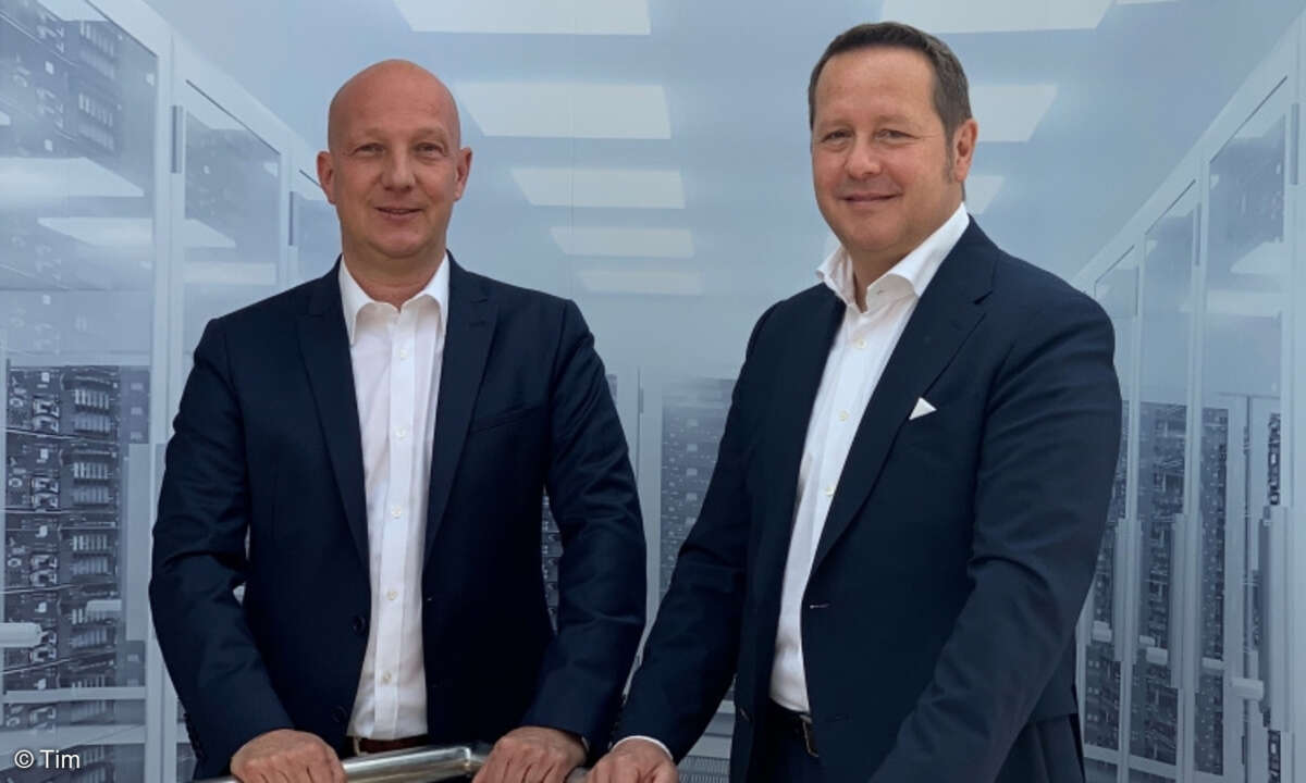 Frank Pütz, Sophos, und Jörg Eilenstein, Tim