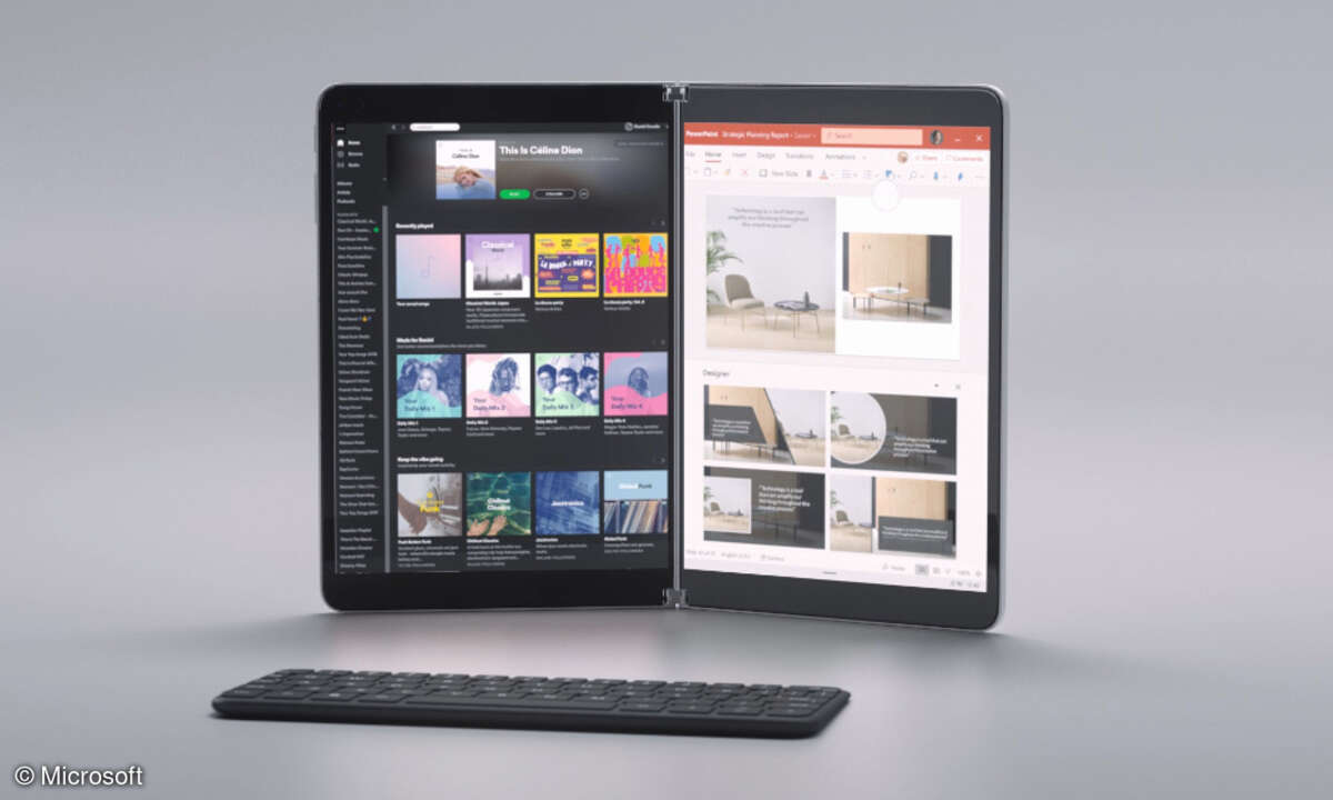 Microsoft Surface Neo mit Windows 10X