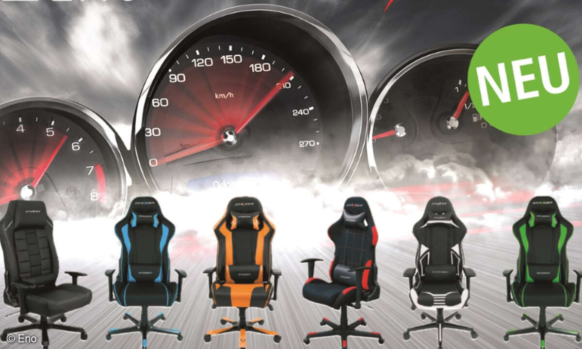 Eno hat ab sofort die Gaming-und Office-Stühle von DXRacer im Portfolio