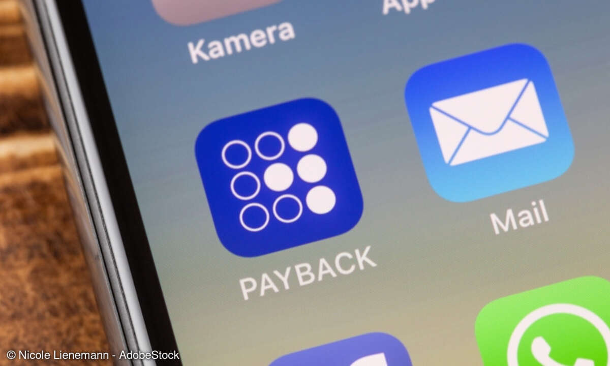 Payback-App auf Smartphone