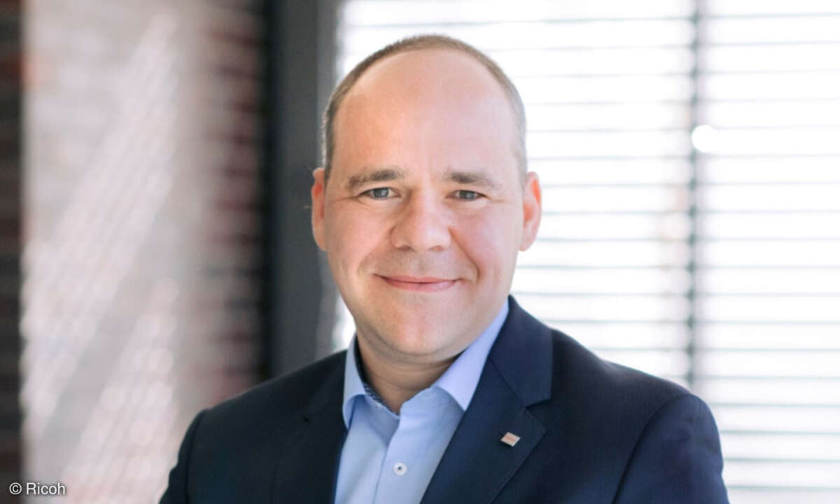 Tobias van Wickeren verantwortet den indirekten Vertrieb bei Ricoh Deutschland