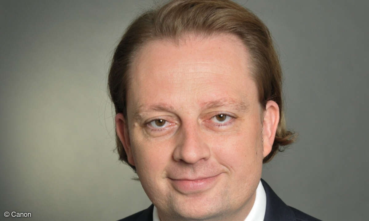 Patrick Bischoff, Marketing Director Document Solutions bei Canon Deutschland