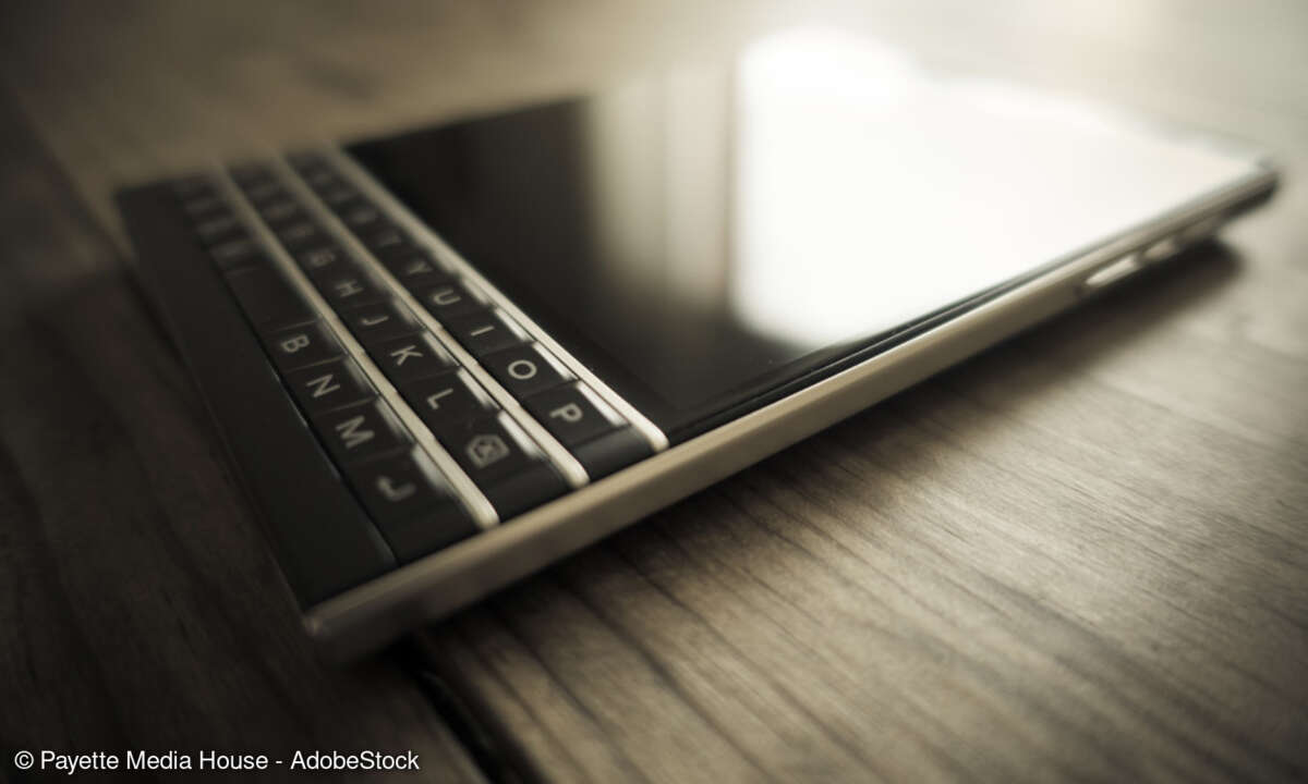 Smartphone mit Tastatur