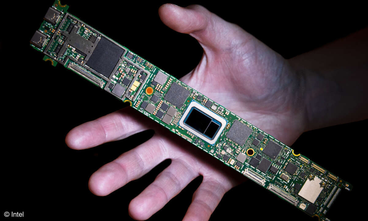 Intel Tiger Lake UP-4 auf Board