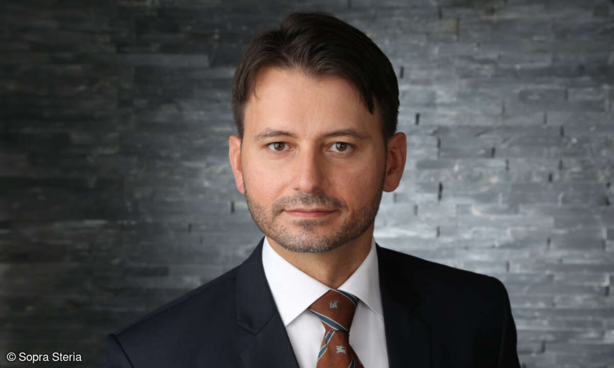 Kristijan Steinberg, Head of Industries bei Sopra Steria Next