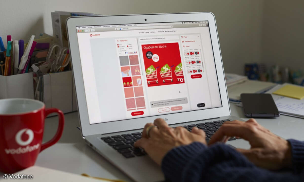 Online-Plattform 'Vodafone Connect' für den Fachhändler vor Ort