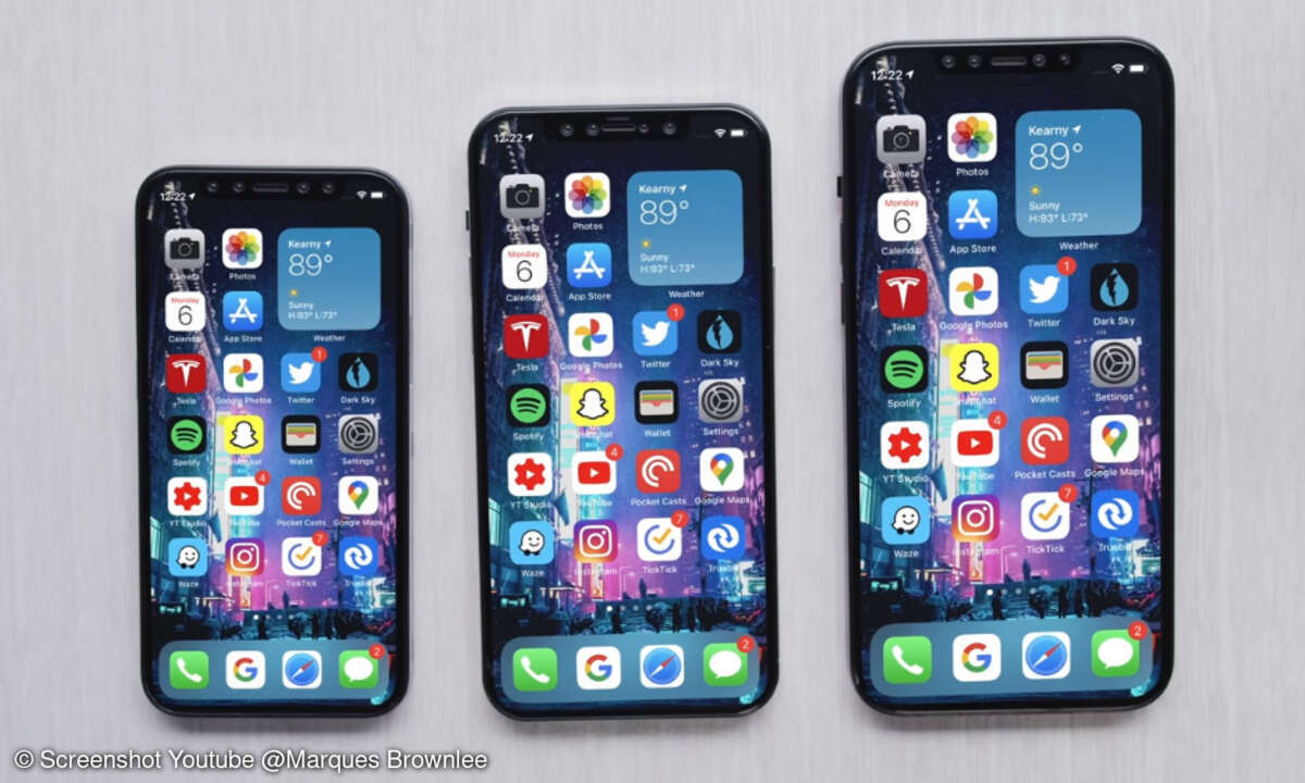 Mockups für das iPhone 12