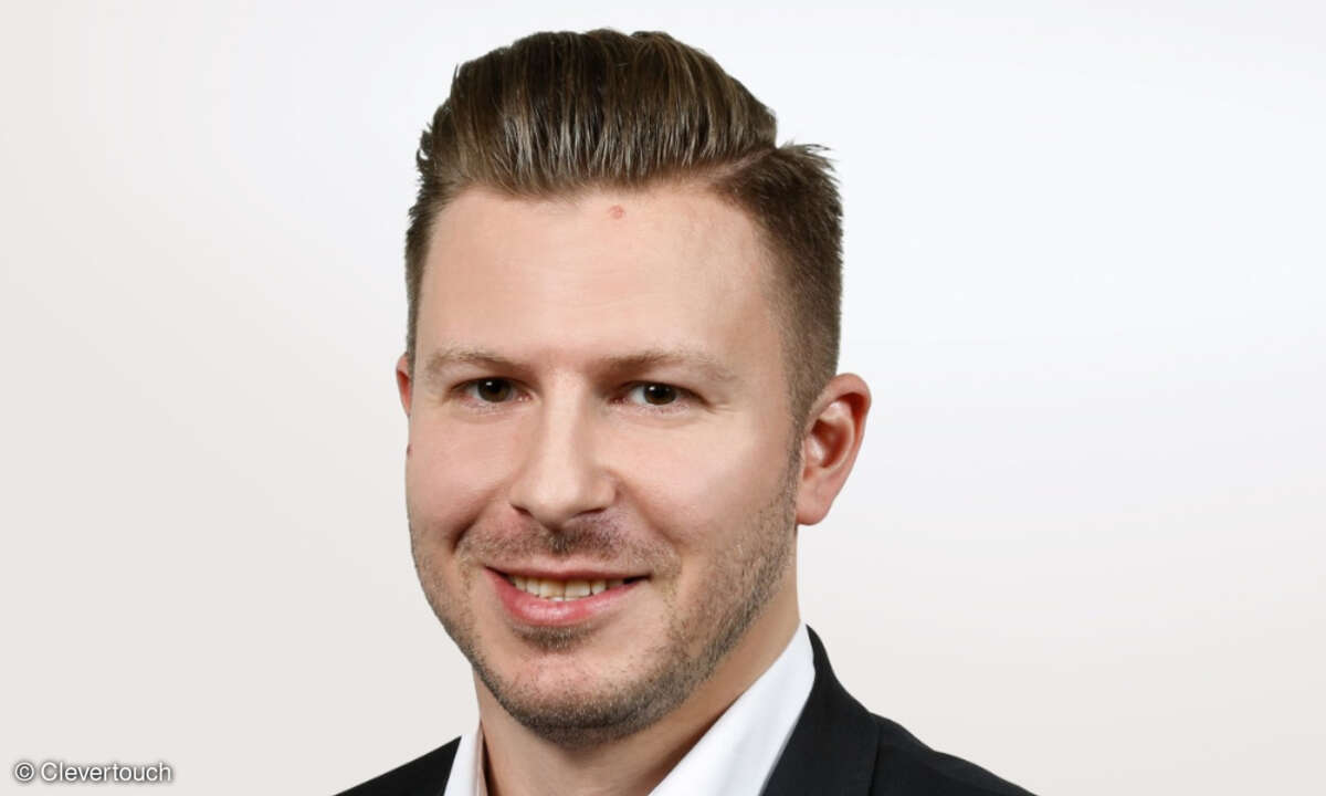 André Voerster, neuer Sales und Business Development Manager bei Clevertouch
