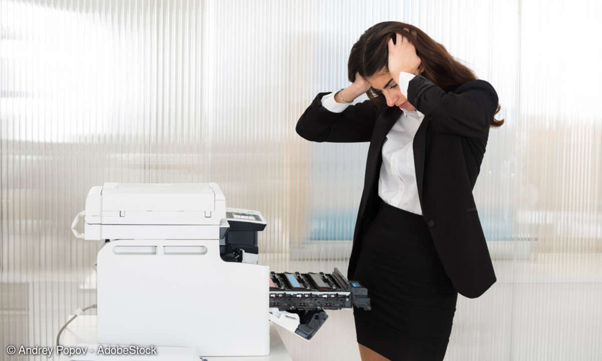 Managerin unter Druck
