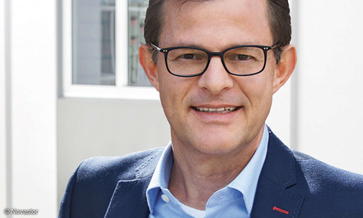 Stefan Utzinger, CEO von Novastor
