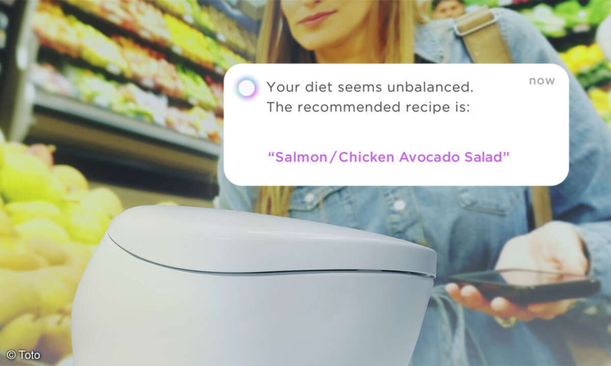 Smarte Toilette von Toto