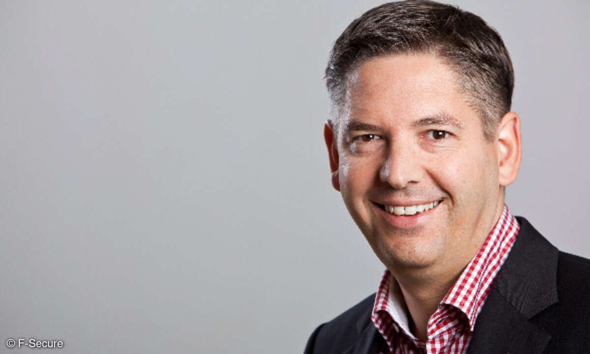Klaus Jetter, Regional Vice President bei F-Secure.