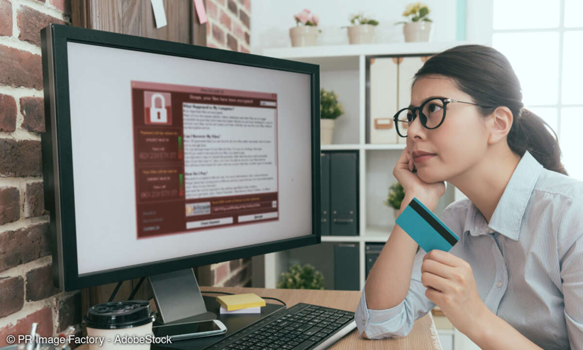 Lösegeld bei Ransomware