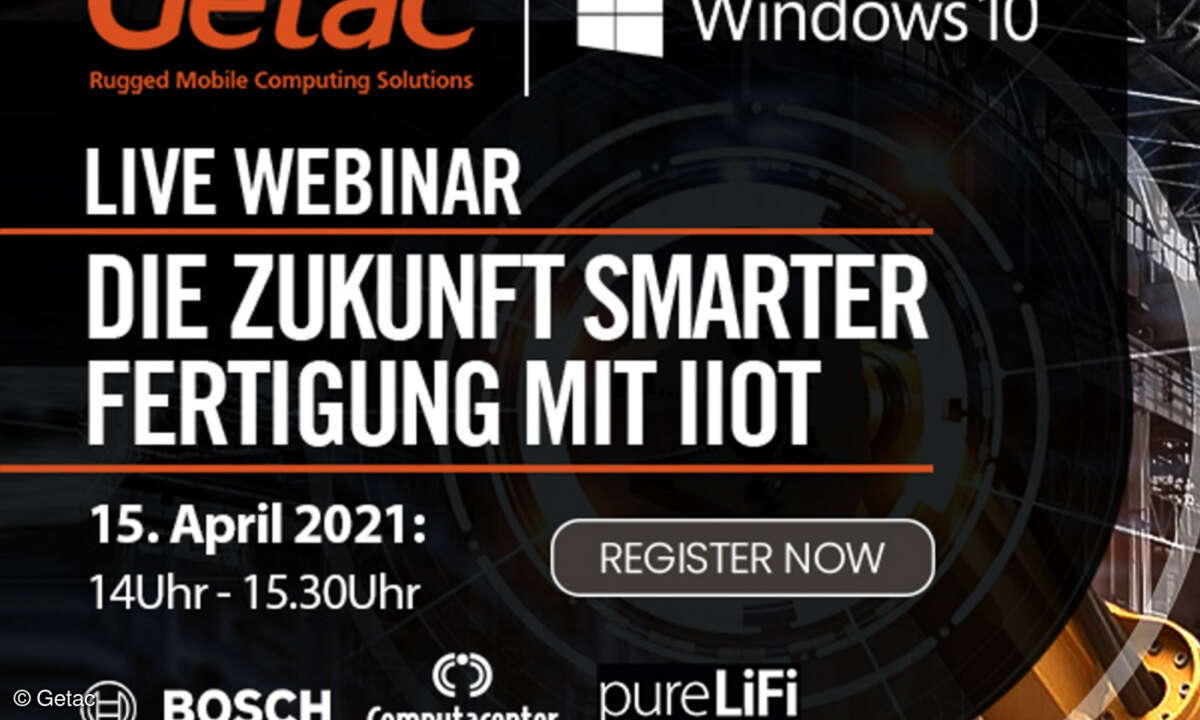 Getac Webinar smarte Fertigung