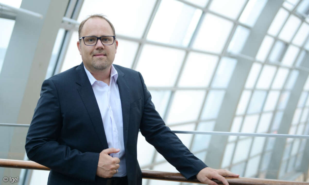 Niels Keunecke, Senior Vice President Enterprise Sales EMEA bei Igel