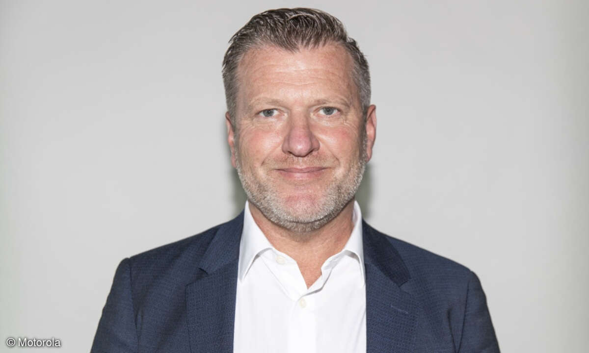 Björn Simski, Director und General Manager von Motorola in Deutschland
