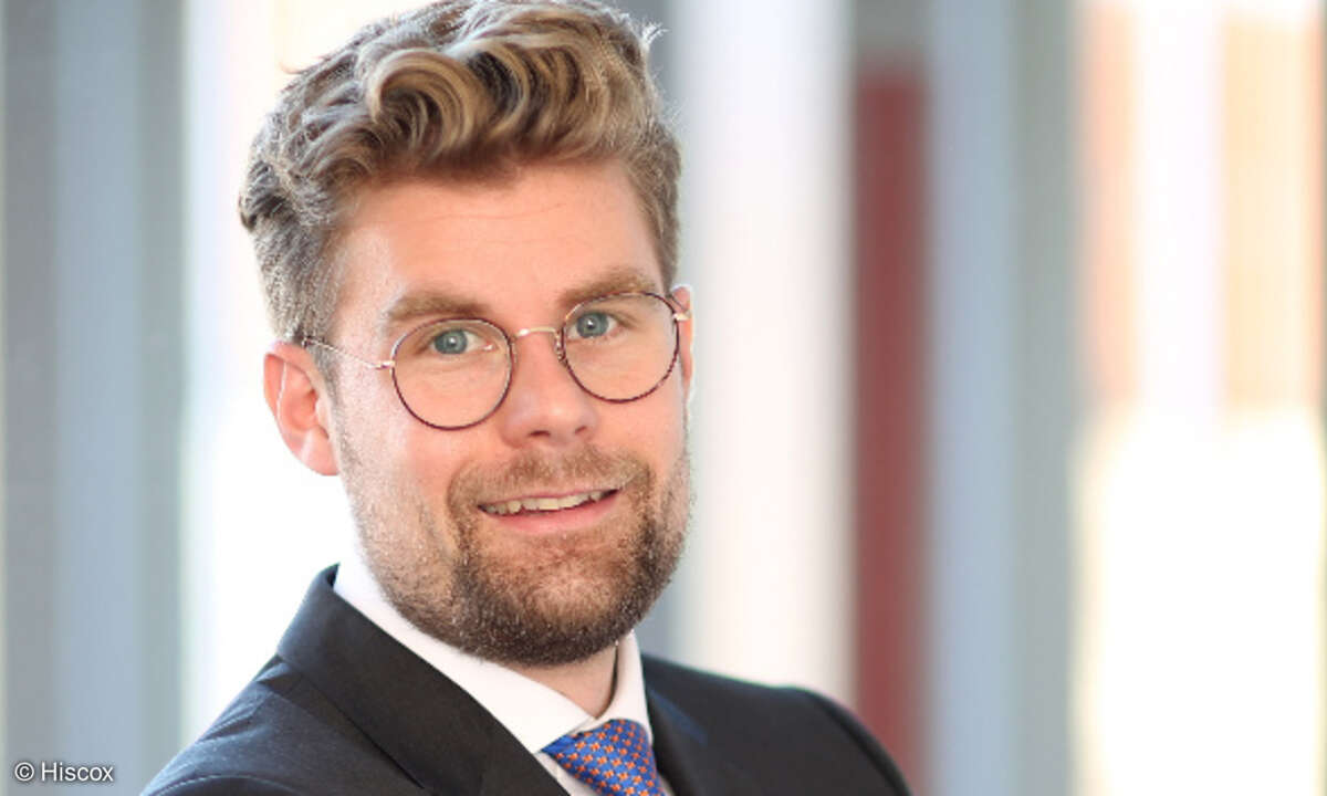 Ole Sieverding, Underwriting Manager Cyber von Hiscox Deutschland.