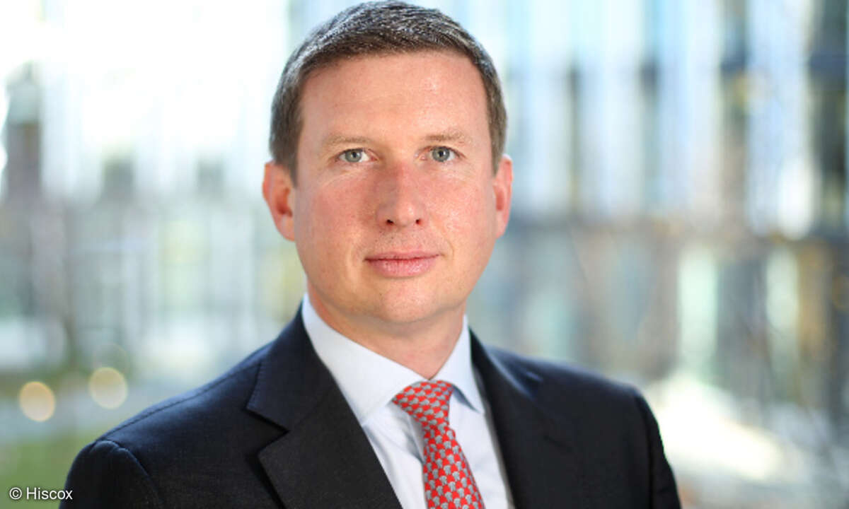 Robert Dietrich, Managing Director von Hiscox Deutschland und CEO von Hiscox Europa.