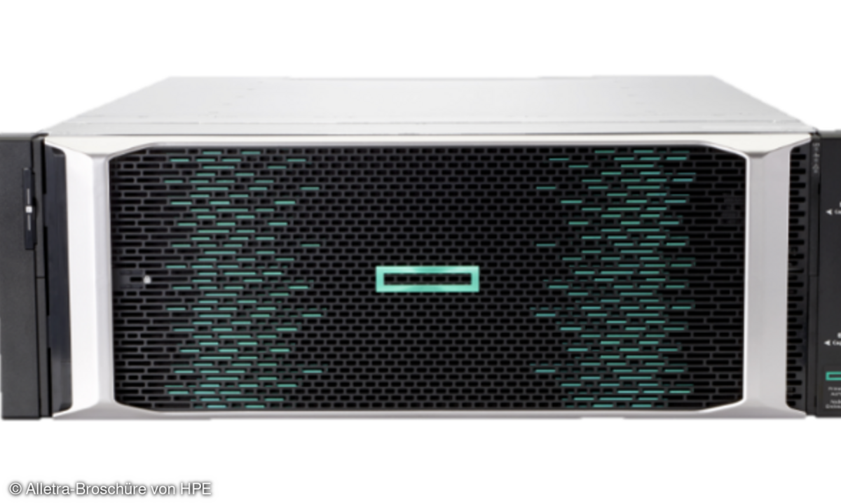 Der HPE 9000. Es soll einen pauschalen Support-Preis für die gesamte Lebensdauer von Alletra geben.