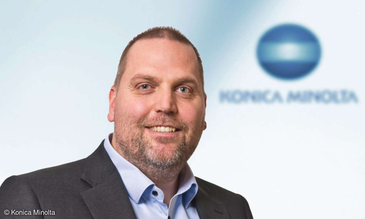 Thomas Schimpf, Head of Indirect Sales bei Konica Minolta
