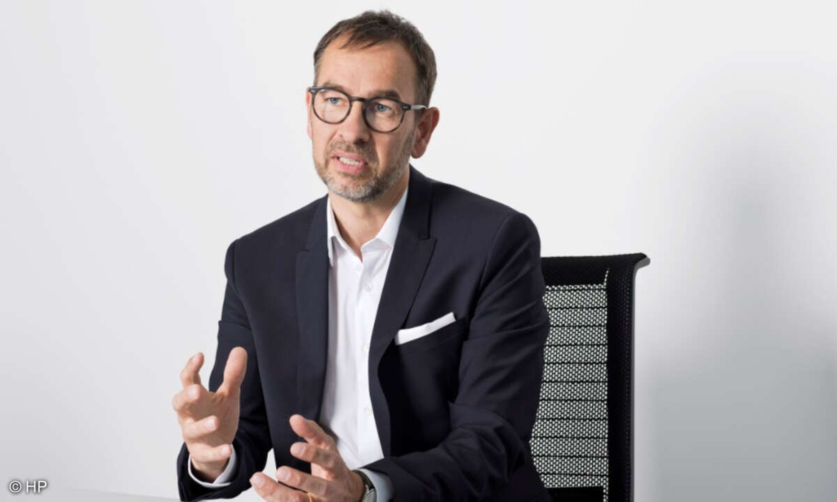Bernhard Fauser, HP Managing Director Central Europe Market