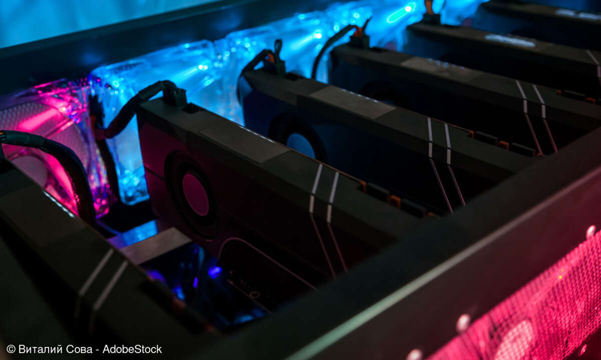 Grafikkarten im Mining-Rig