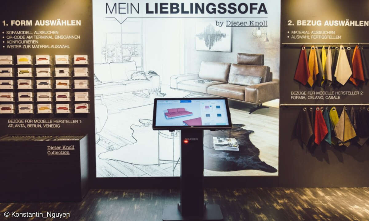 Digital-Signage-Lösung von Dimedis bei XXXLutz
