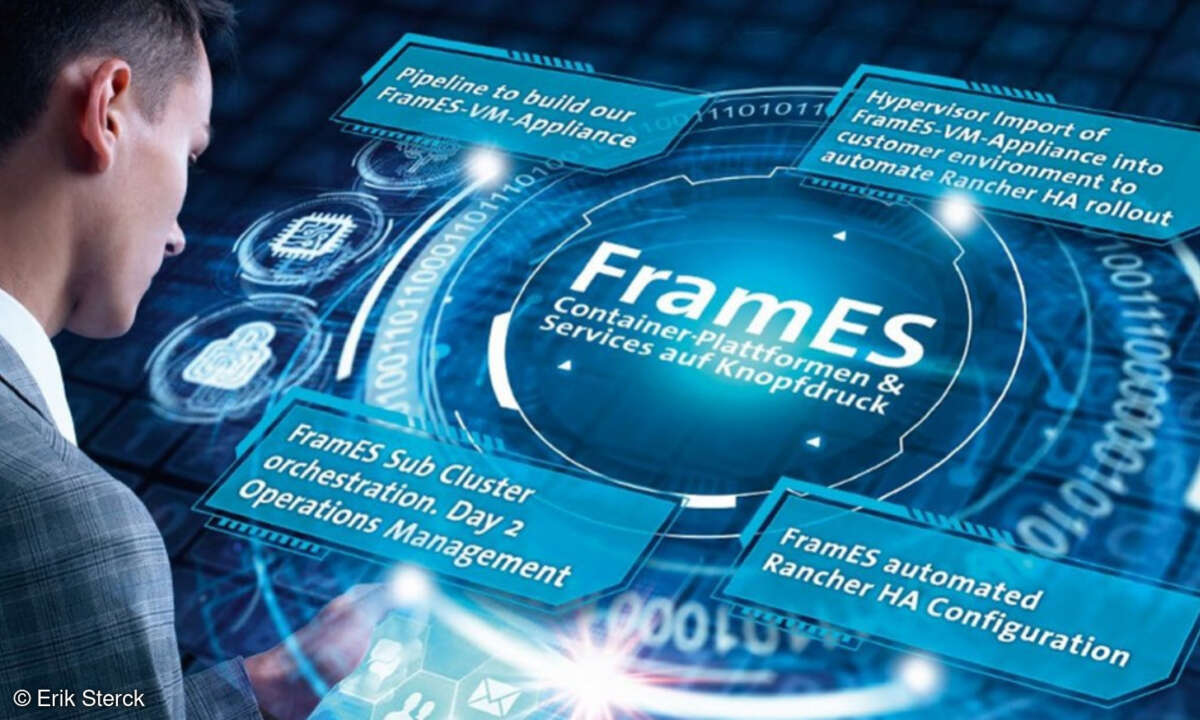 Automatisierungs-Plattform »FramES« von Erik Sterck