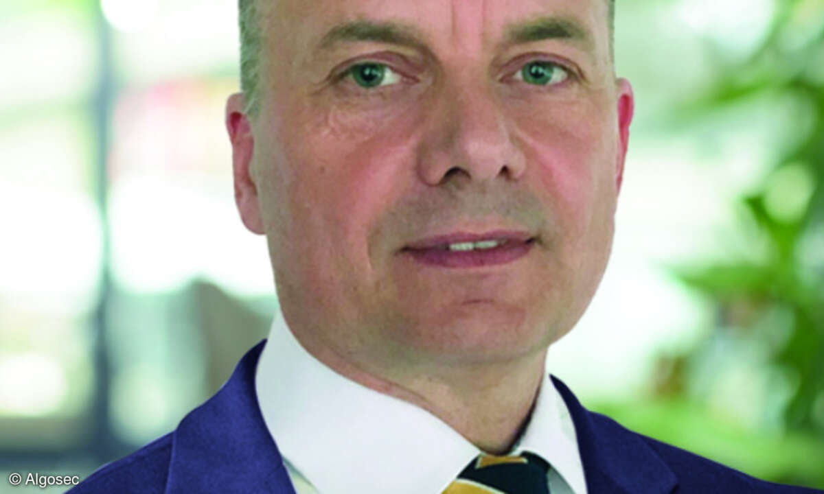 Elmar Albinger, Regional Sales Director bei Algosec