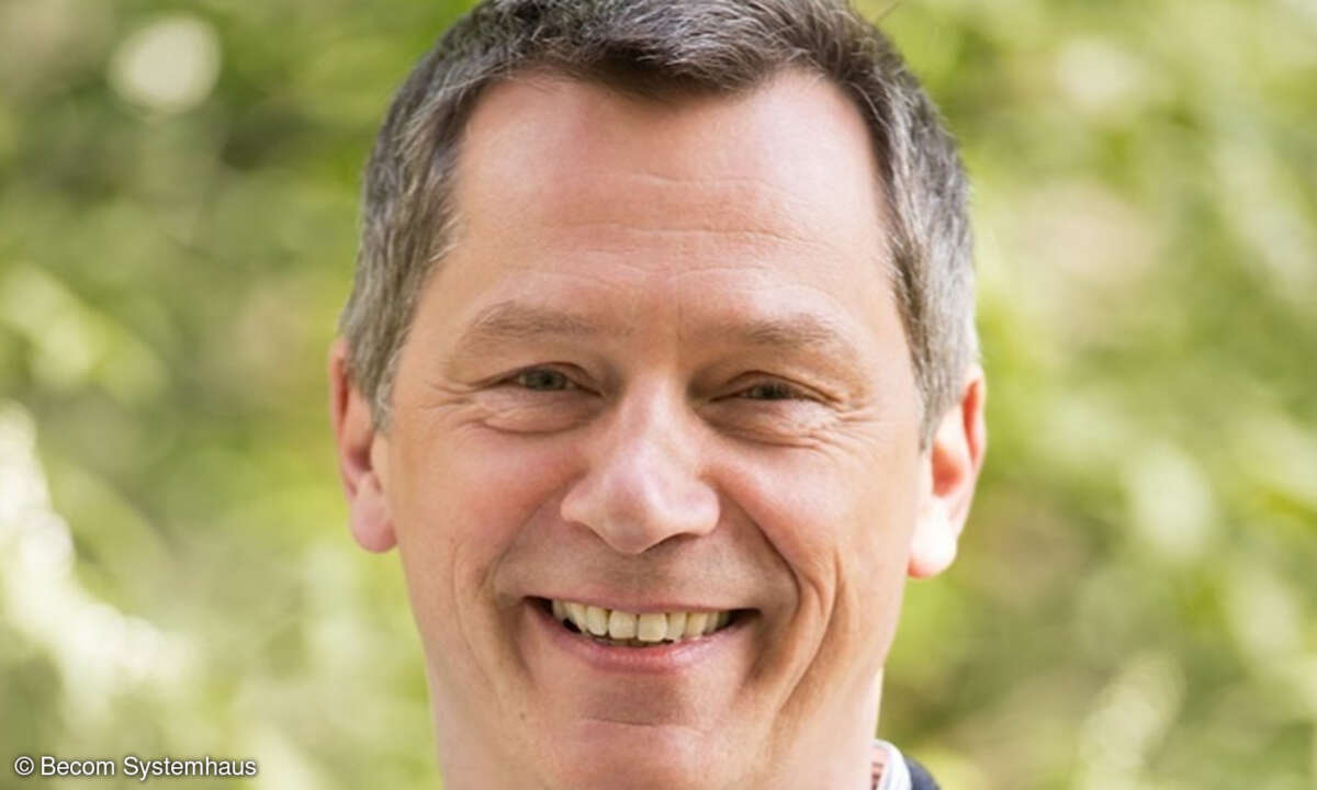 Ralf Becker, Geschäftsführer der Becom Systemhaus GmbH & CO. KG