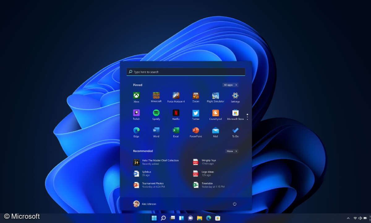 Windows 11 Startmenü