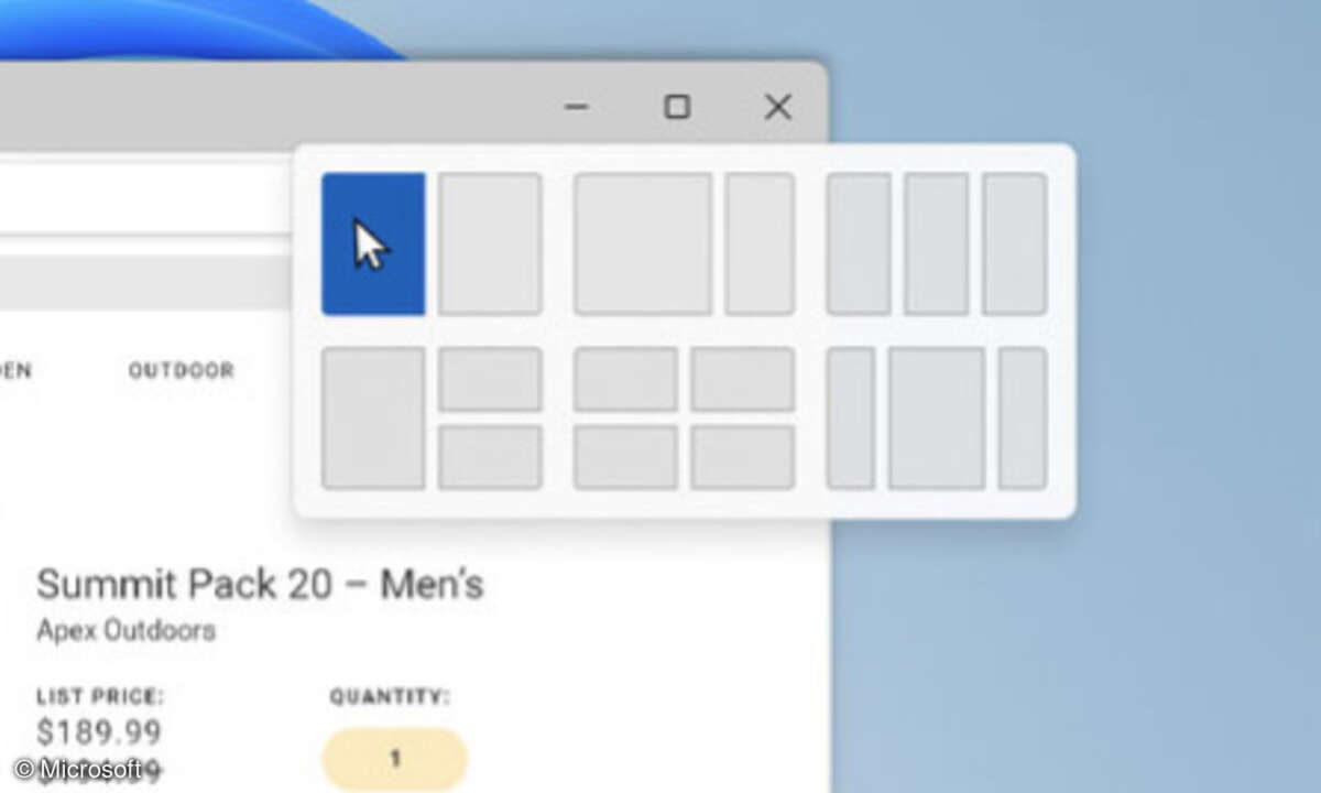 Windows 11 Snap Layouts