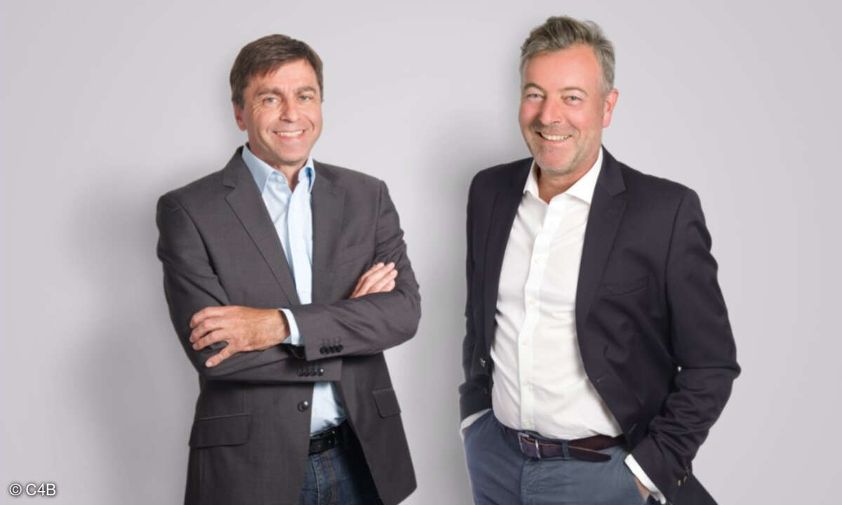 Das neue C4B-Vorstands-Duo: Bernd Woköck (links) und Stephan Krä