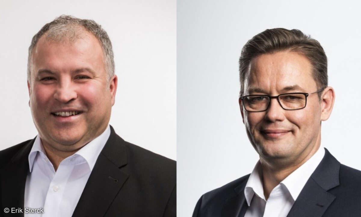Ralf Scharly und Oliver Batz bilden mit Gründer Erik Sterck die neue Dreierspitze des Systemhauses Erik Sterck
