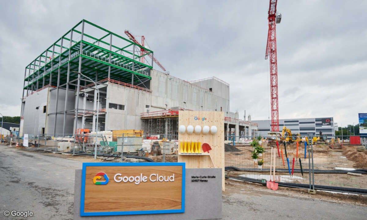 Google investiert in Rechenzentren am Standort Deutshcland, wie hier in Hanau