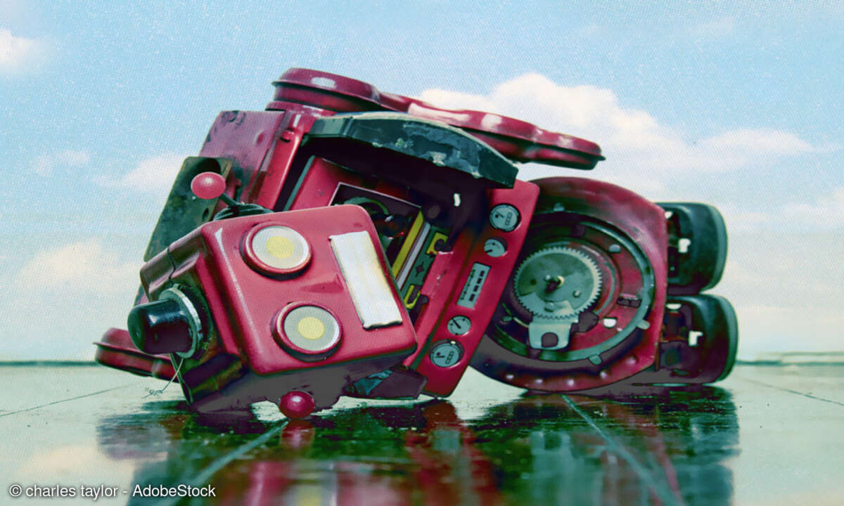 Kaputter Roboter