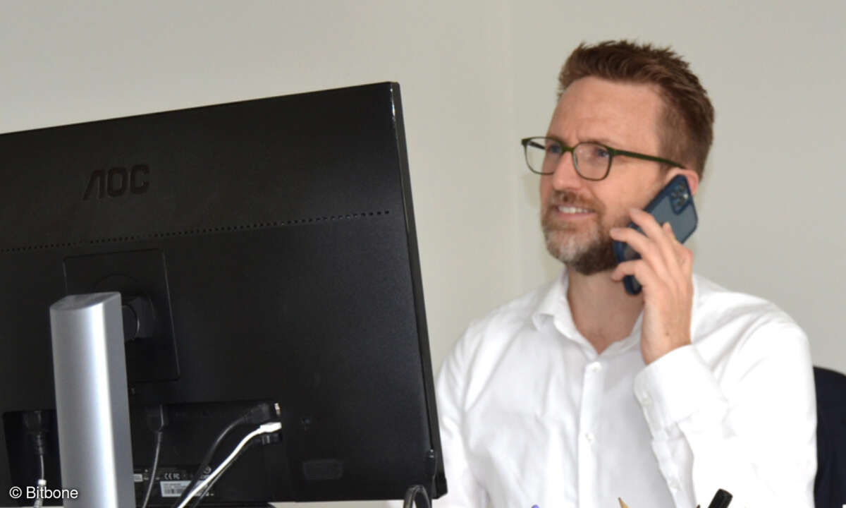 Sebastian Scheuring, Geschäftsführer von Bitbone