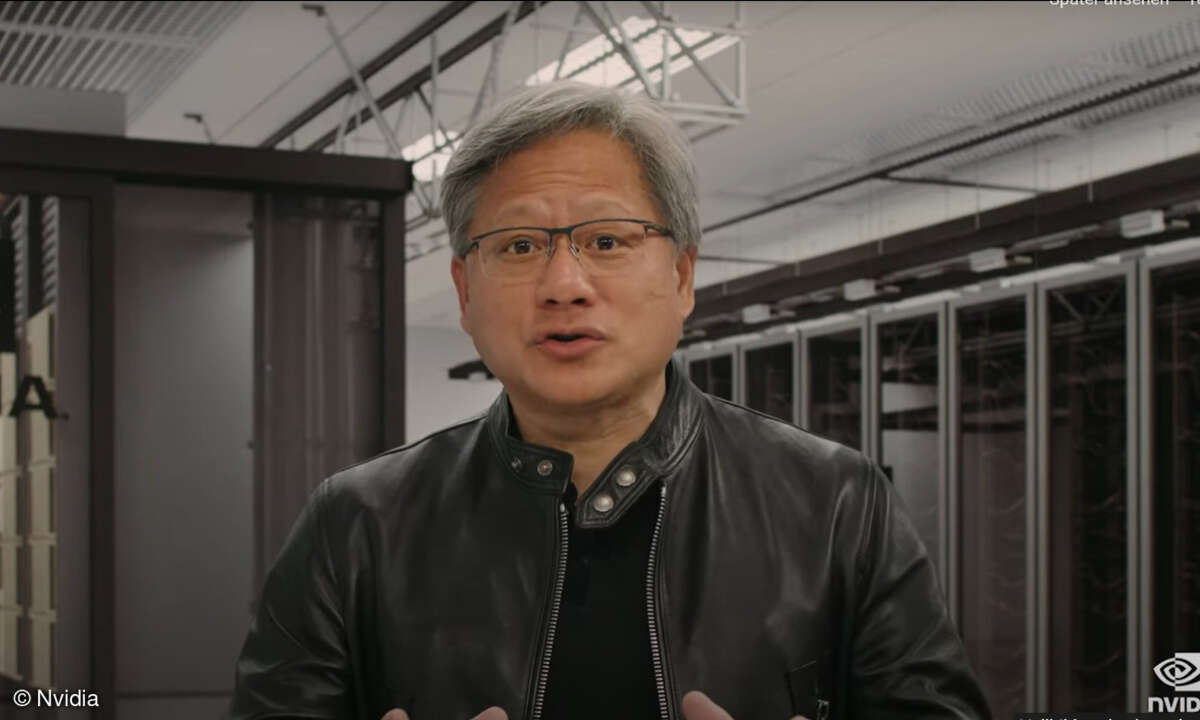 Nividia-CEO Jensen Huang bei seiner Keynote auf der virtuellen GTC 2021